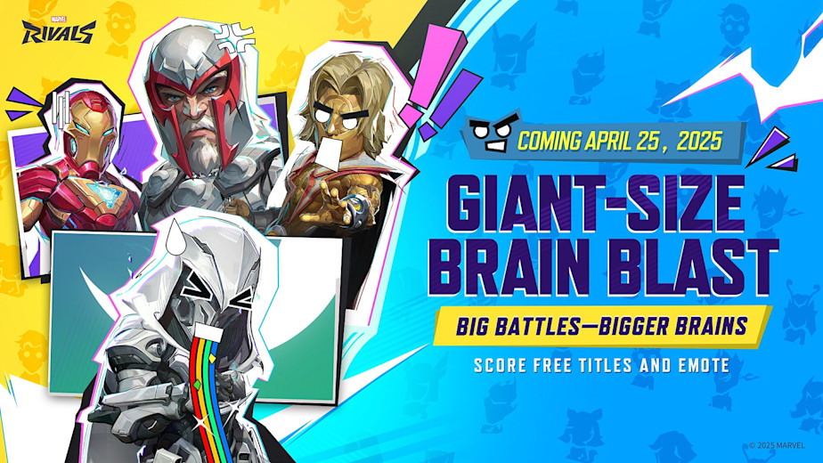 Marvel Rivals Patch 20250425 – New Mode Giant-Size Brain Blast and Fixes!