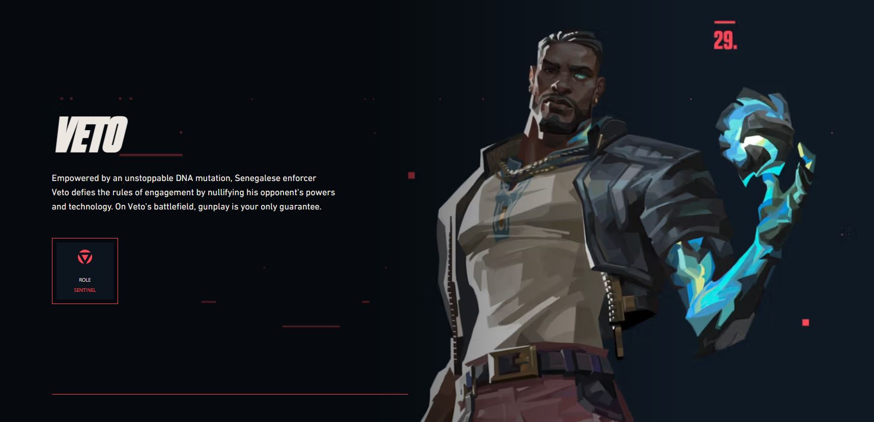 New VALORANT Agent: Veto