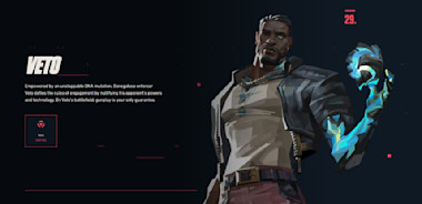 New VALORANT Agent: Veto blog article
