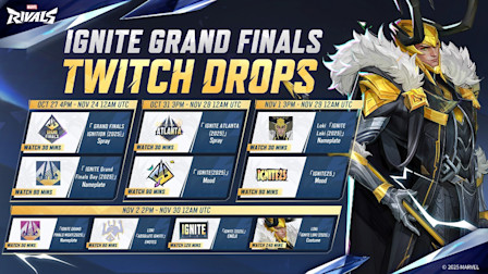 Marvel Rivals Ignite Grand Finals Twitch Drops