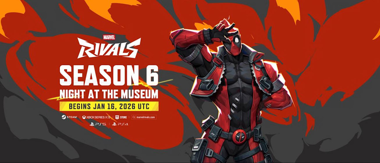 Deadpool joins Marvel Rivals Roster on January 16!
